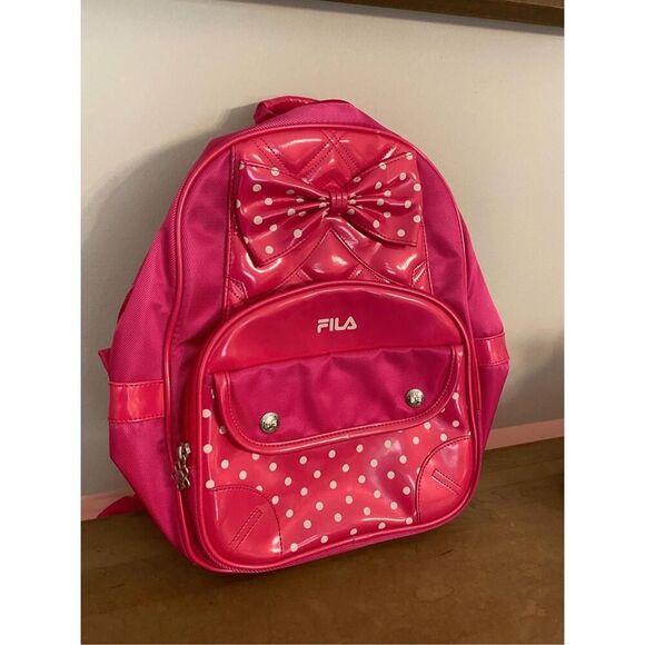 FILA pink bow backpack - Picture 3 of 6